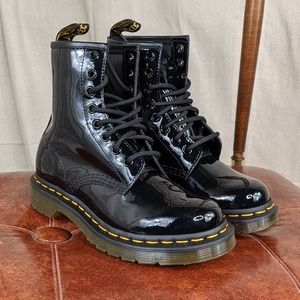Dr Martens 1460 black patent 5/36